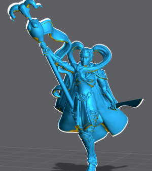 Barbare Femme totem v.2