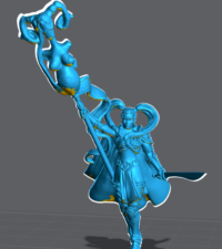 Barbare Femme totem