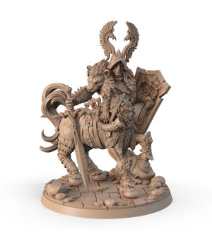 Centaure épée - bouclier - armure