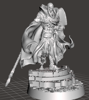 Chevalier elfe sans monture