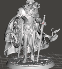 Chevalier armure - épee - bouclier