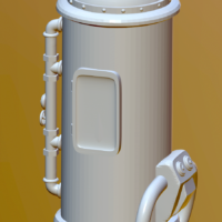 Cuve clonage steampunk