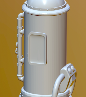 Cuve clonage steampunk