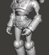 Robot steampunk (free)