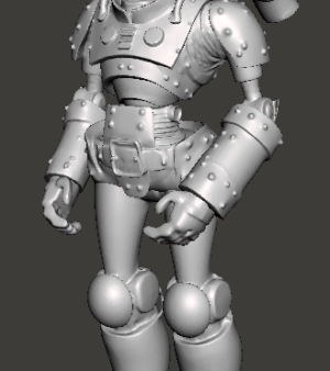 Robot steampunk (free)