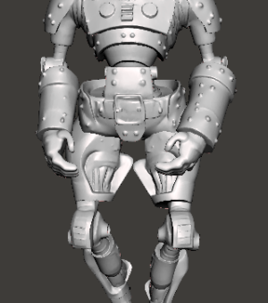 Robot steampunk v.2 (free)