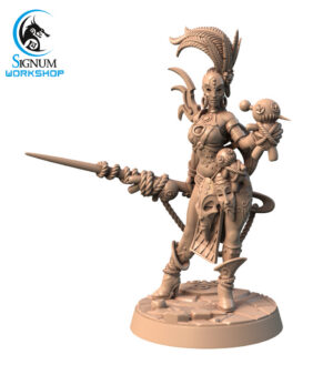 Vaudou femme lance - poupées