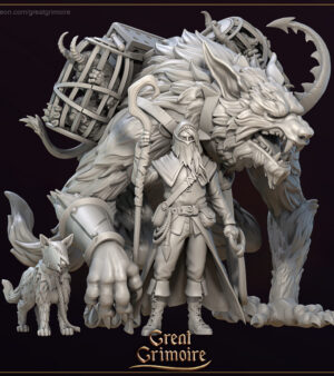 Marchand avec loup-garou