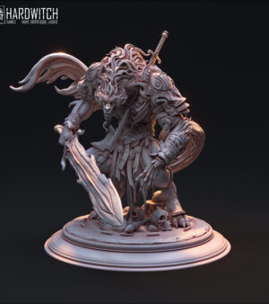 Loup-Garou Mort-Vivant épée