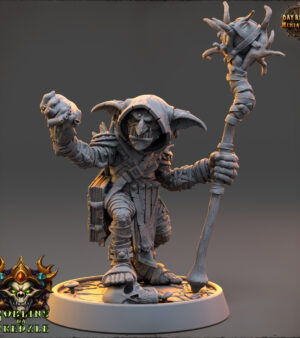 Prêtre Gobelin bâton