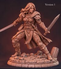 Guerrière aventurière 2 épées