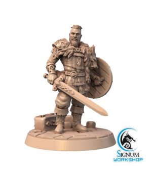 Héros viking épée - bouclier