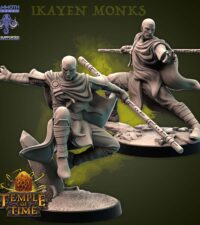 Groupe moines shaolin bâton