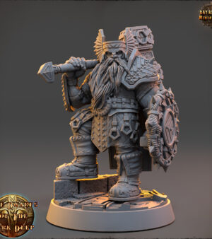 Nain mace - bouclier