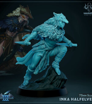 Elfe Guerrière dagues