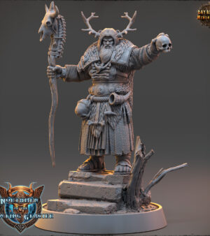 Prêtre viking bâton