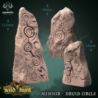 Groupe décors menhirs