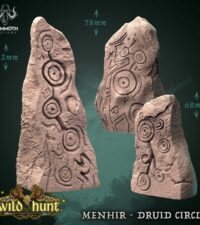 Groupe décors menhirs