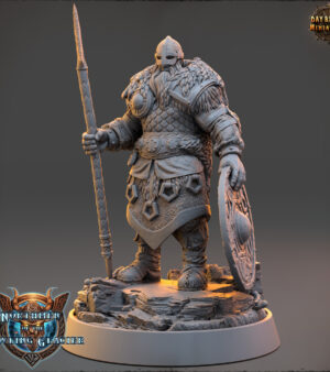 Viking lance - bouclier