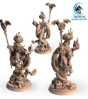 Serpent mage bâton - livre