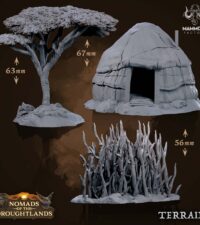 Groupe décors savane