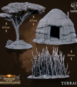 Groupe décors savane