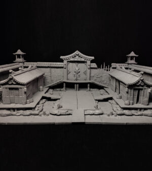 Groupe décors asiatique