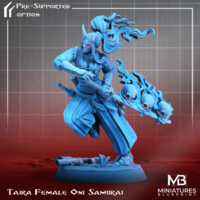 Samurai-Oni femme sabre