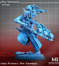 Samurai-Oni femme sabre