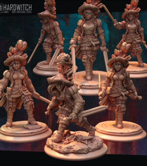 Groupe pirates femmes