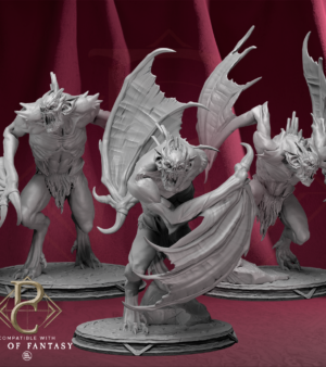 Groupe vampires chauve-souris