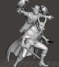Assassin avec épouvantail