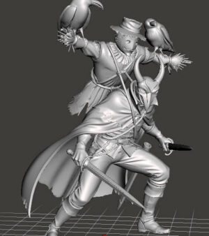 Assassin avec épouvantail