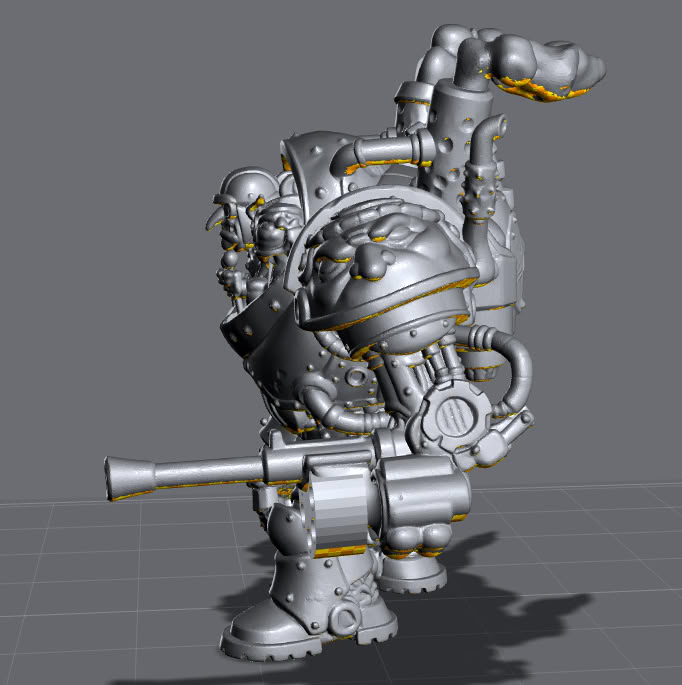 Gobelin avec robot-armure – Image 2