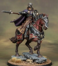 Chevalier avec lance monté